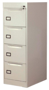 Corredera convencional
Frente 46.5 cms x fondo 63.52 x
altura 133 cms, Calibre 24 y 22