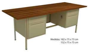 Escritorio Nova 4 gavetas